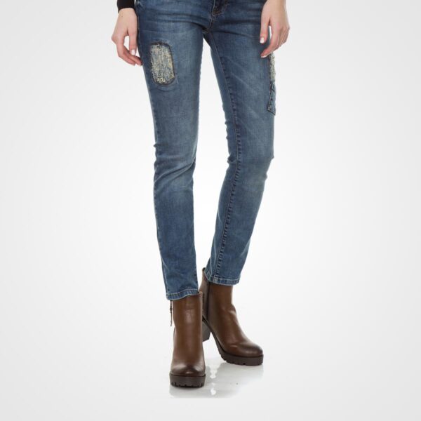 Slim Fit Blue Jeans